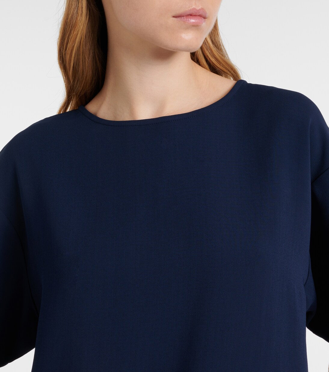 T-Shirt Talia aus Crêpe | Asceno