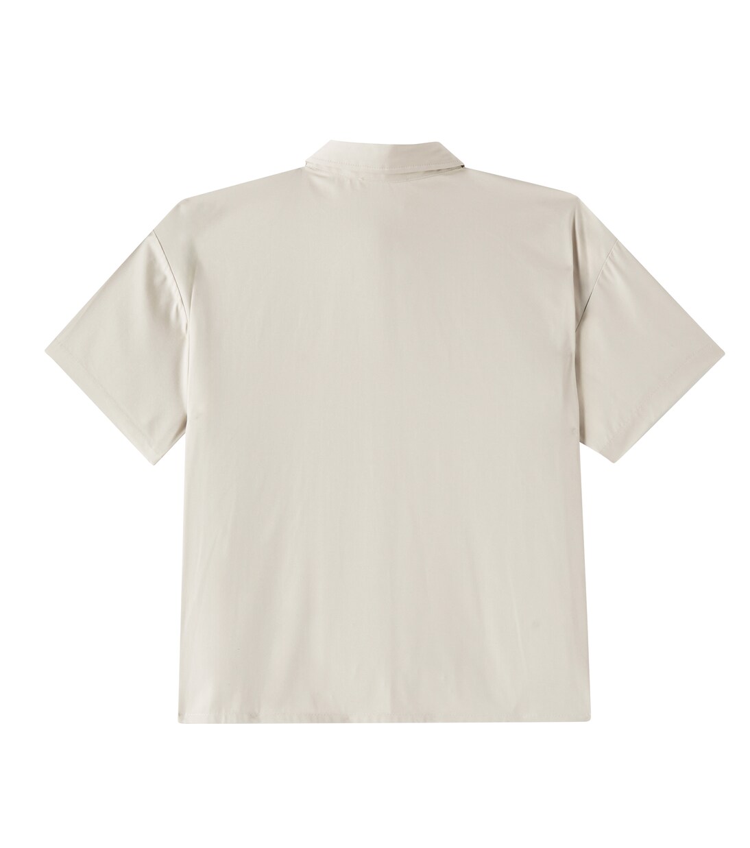 DG cotton-blend gabardine shirt | Dolce&Gabbana Kids