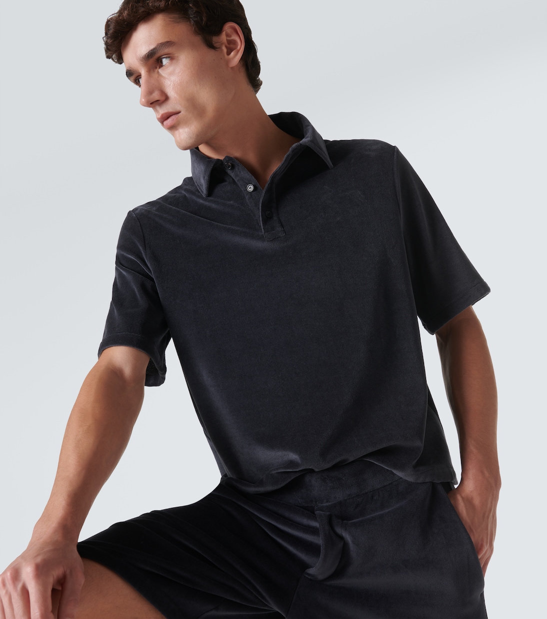 Polohemd Murano aus Baumwolle und Seide | Loro Piana