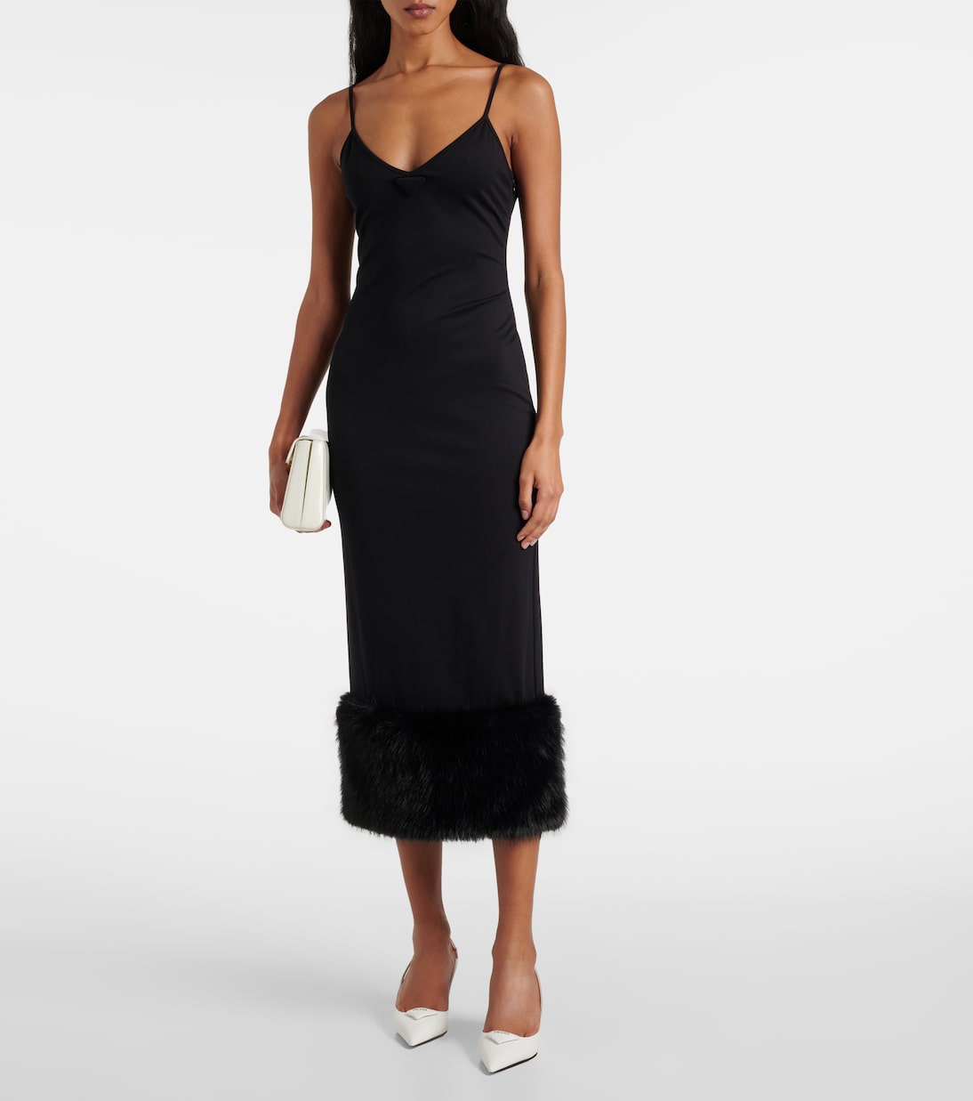 Pumps slingback 75 in pelle | Prada