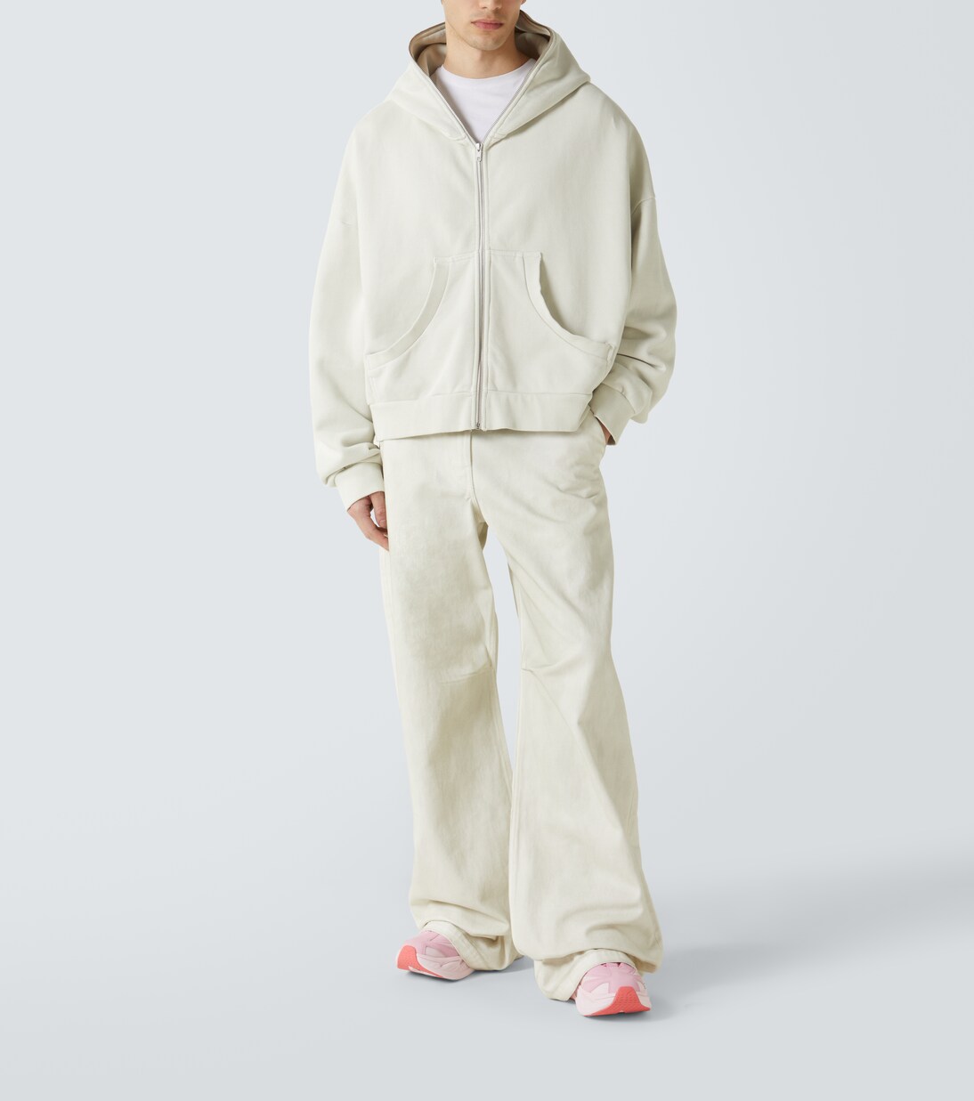 Elevon X leather and mesh sneakers | Hoka One One