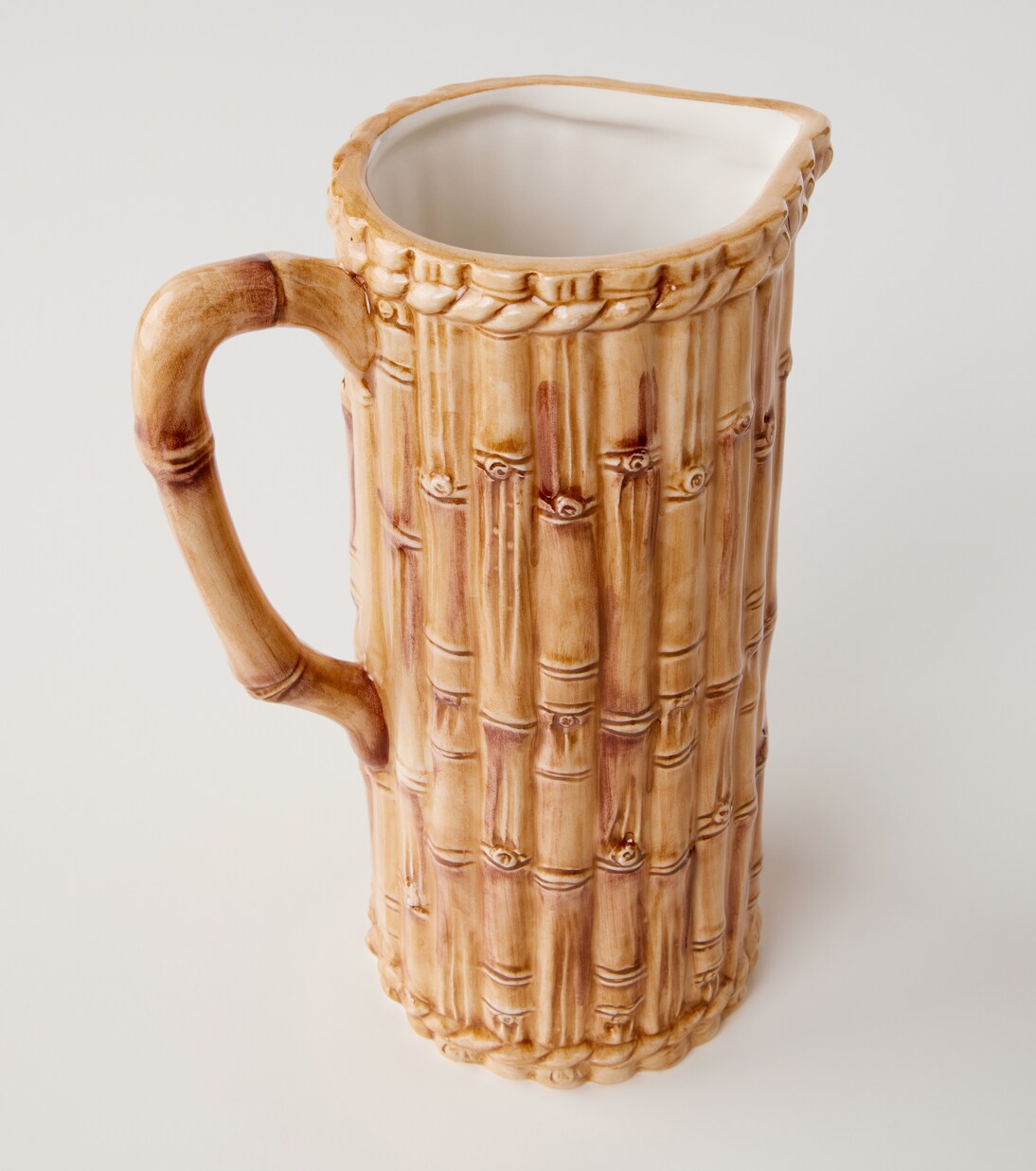 Bamboo ceramic pitcher | Les-Ottomans