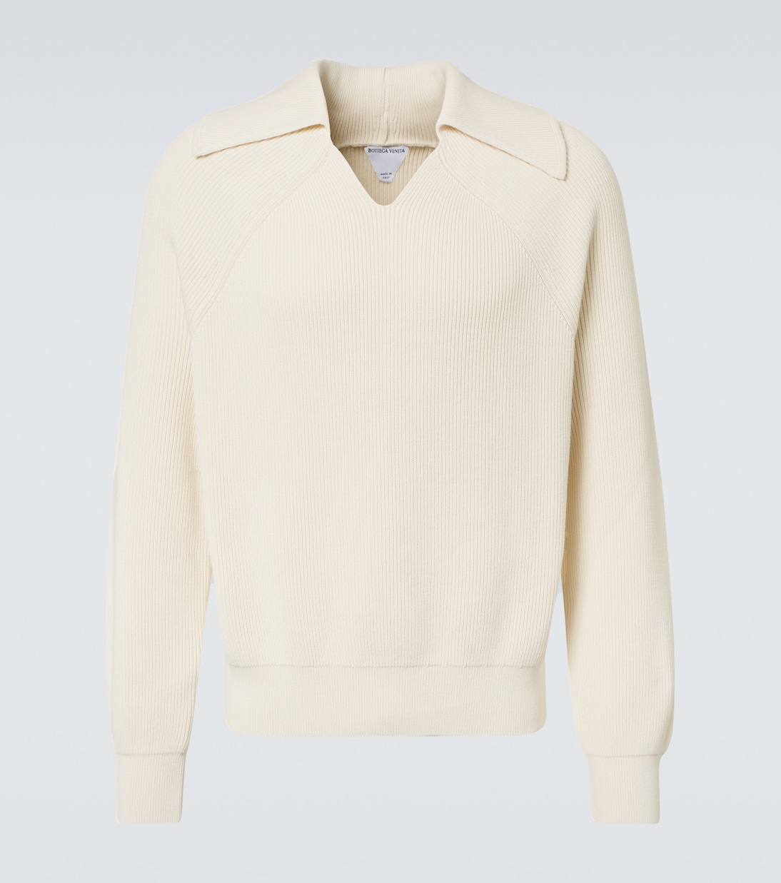Polopullover aus Rippstrick | Bottega Veneta