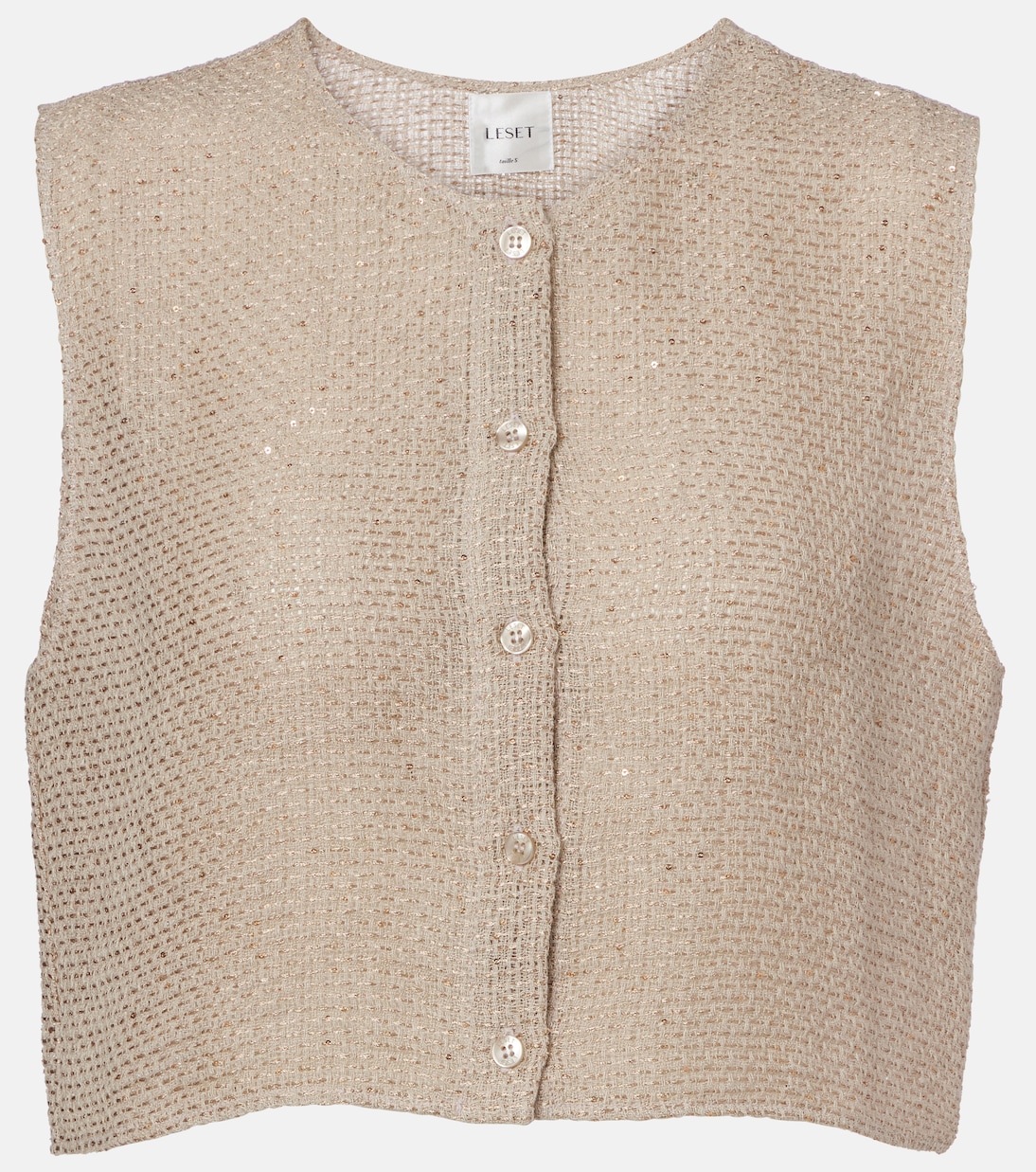 Top Stella aus einem Leinengemisch | Leset