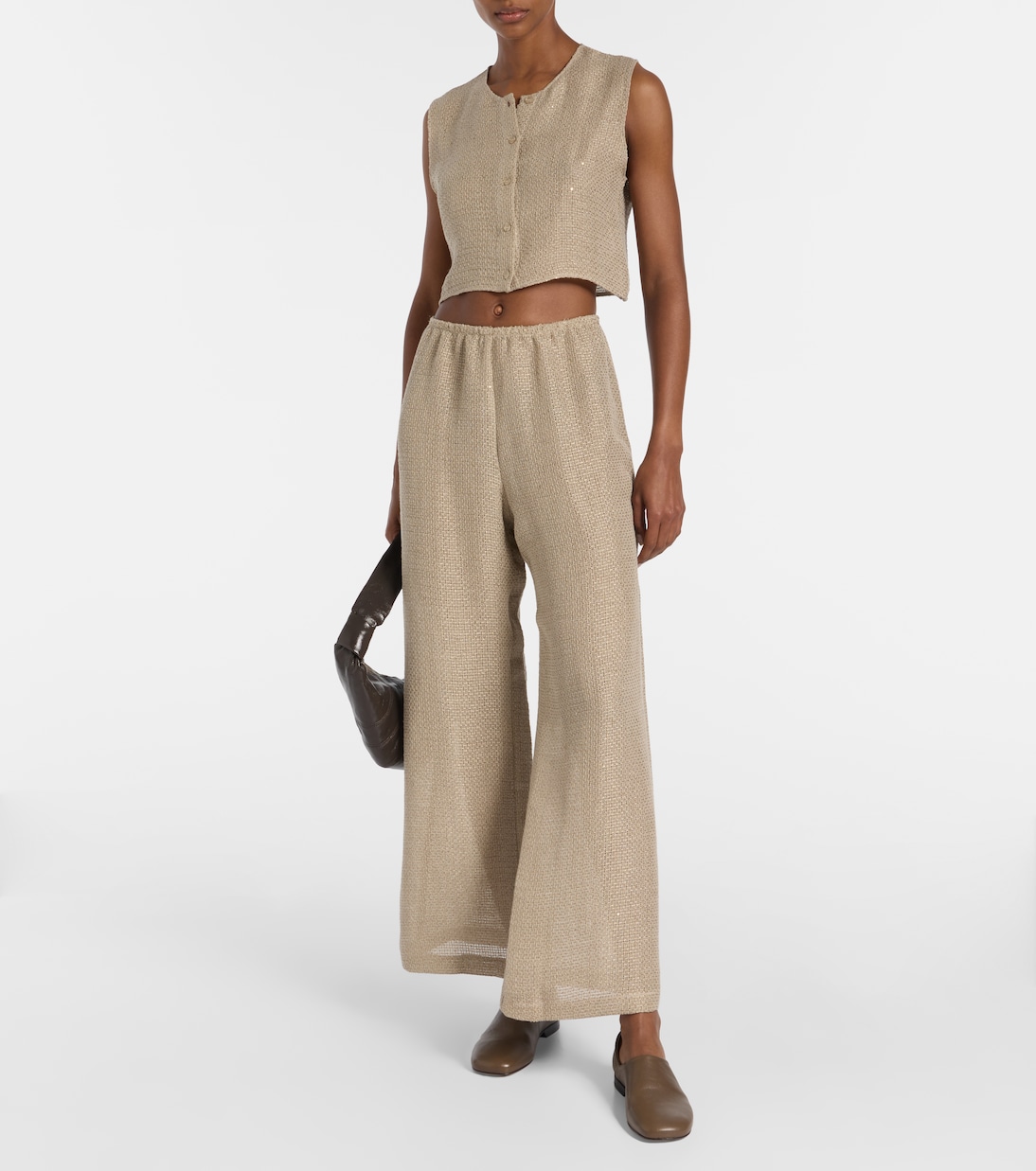 Top Stella aus einem Leinengemisch | Leset