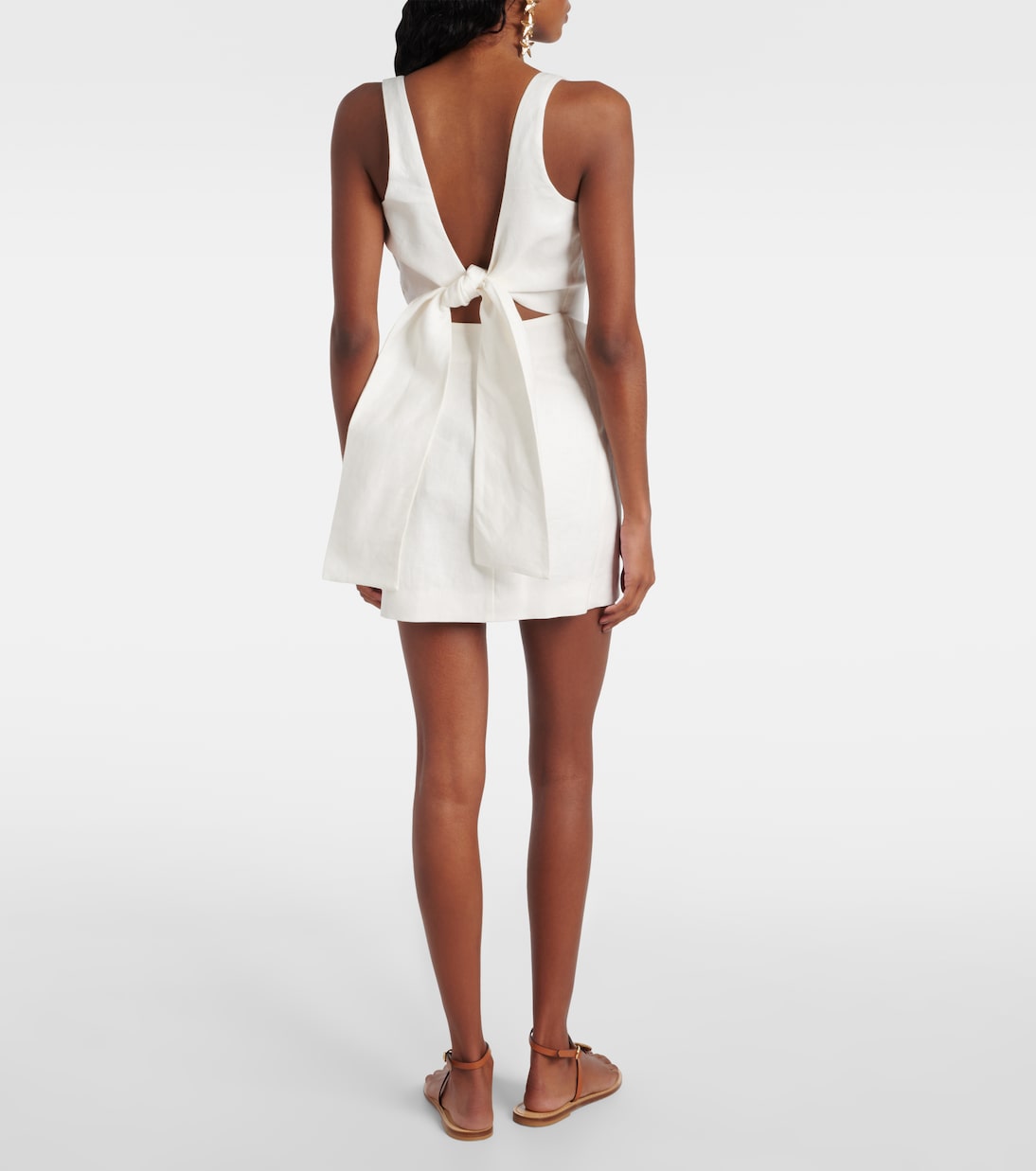 Iris linen minidress | SIR