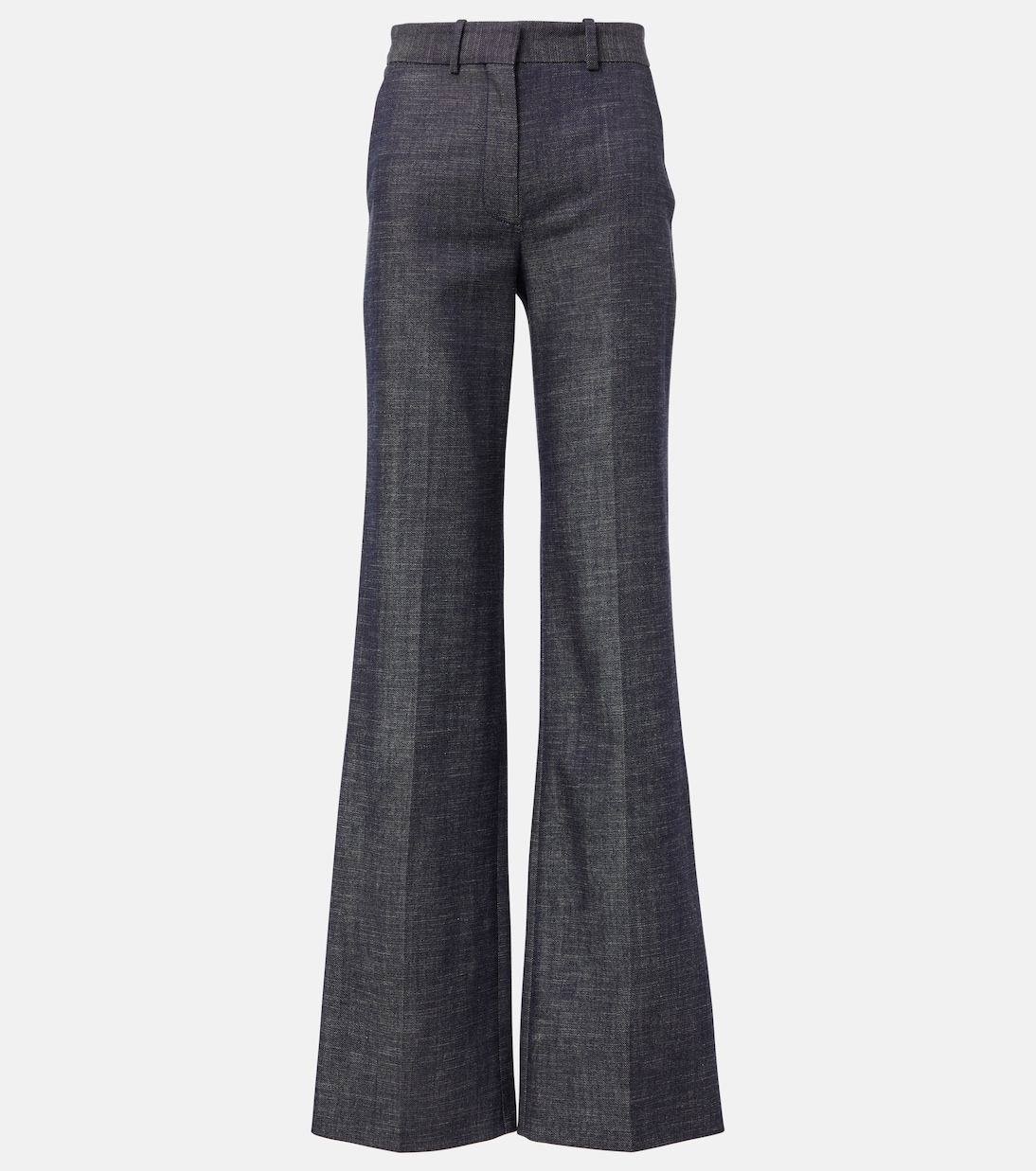 Pantaloni flared Morissey in lana e cotone | Joseph