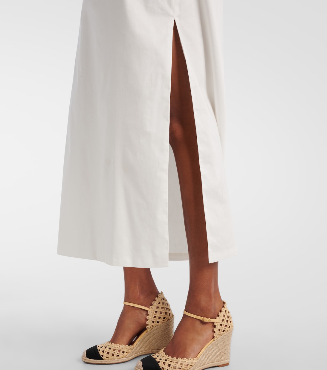 Robe longue en coton | Adriana Degreas