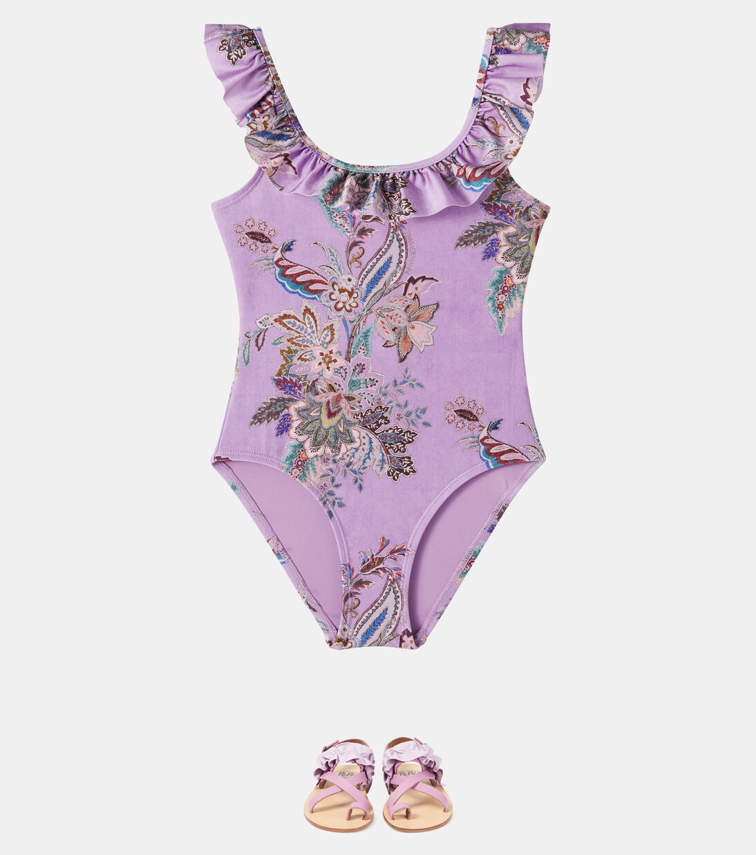 Rhiannon paisley swimsuit  | Zimmermann Kids