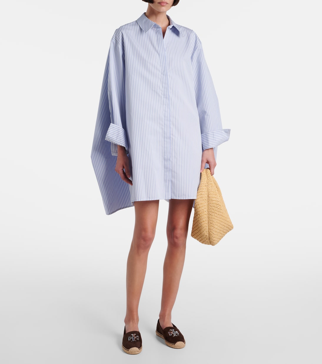 Espadrilles Double T aus Veloursleder | Tory Burch