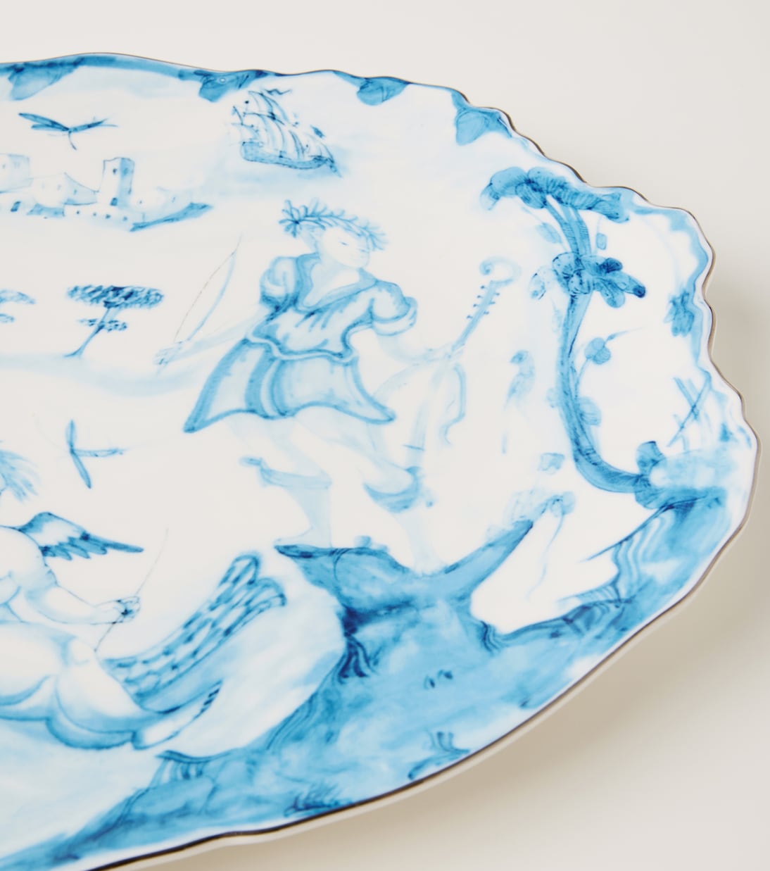 x Diesel Living Classics on Acid porcelain tray | Seletti