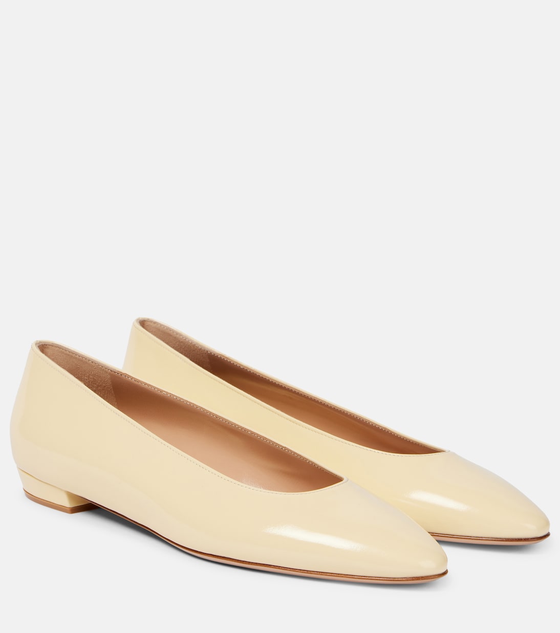 Amelia 15 leather ballet flats | Gianvito Rossi