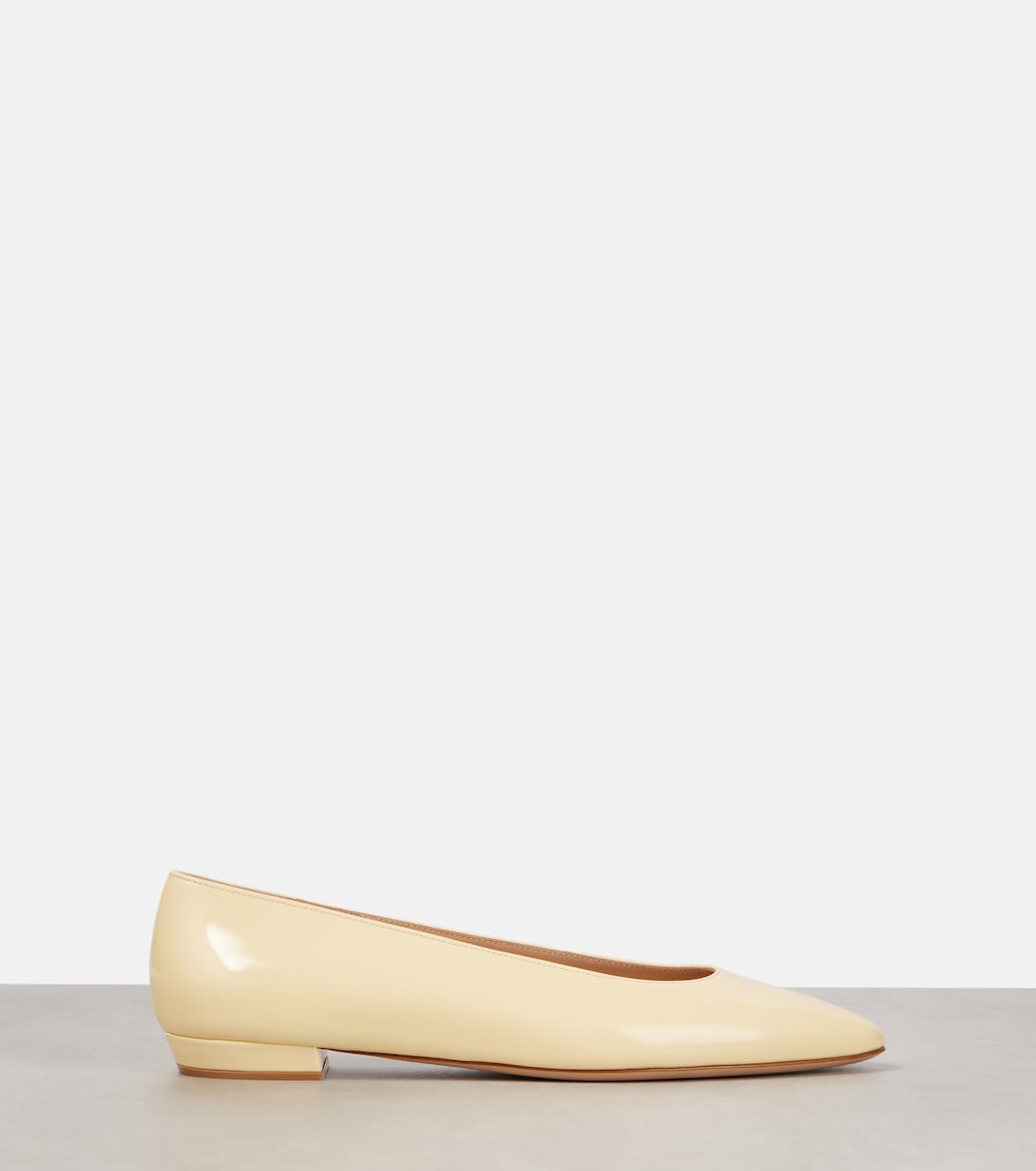 Amelia 15 leather ballet flats | Gianvito Rossi