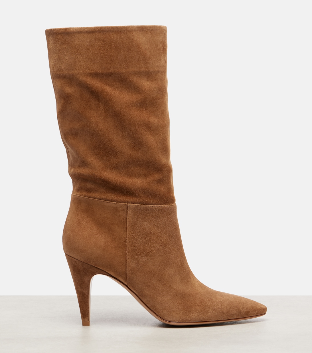 Bottes 85 en daim  | Gianvito Rossi