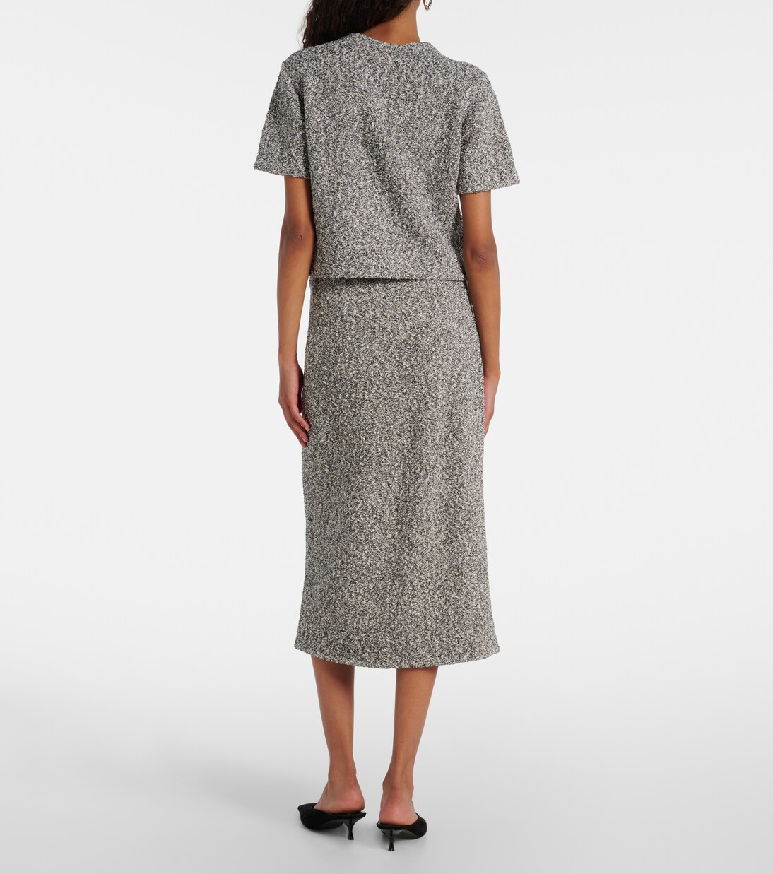 Cropped tweed top | Tory Burch