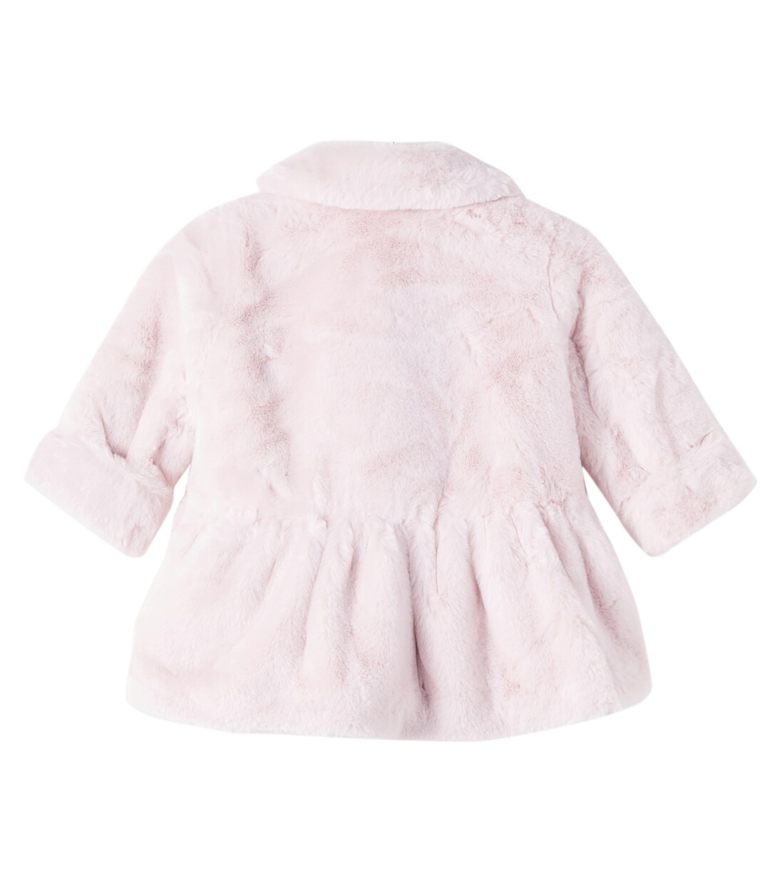Baby bow-detail coat | Monnalisa