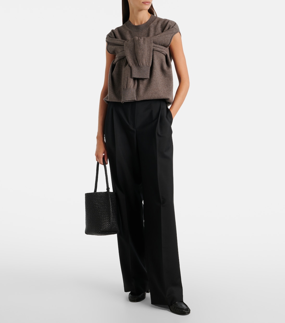 Pull en laine et cachemire mélangés | Róhe