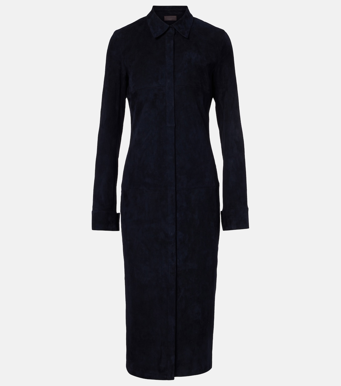 Robe chemise Becky en daim | Stouls