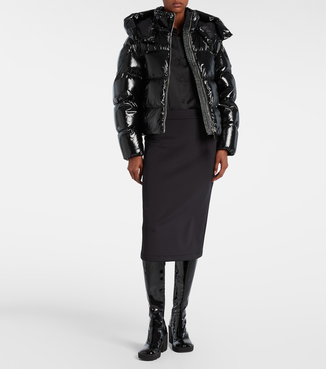 x EE72 by Edward Enninful Lothar down jacket | Moncler Genius