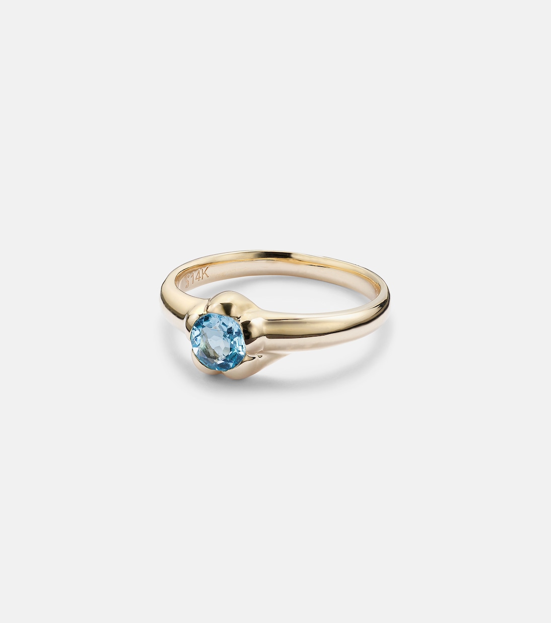 Ring Morrison aus 14kt Gelbgold (585/1000) mit Topas | Stone and Strand