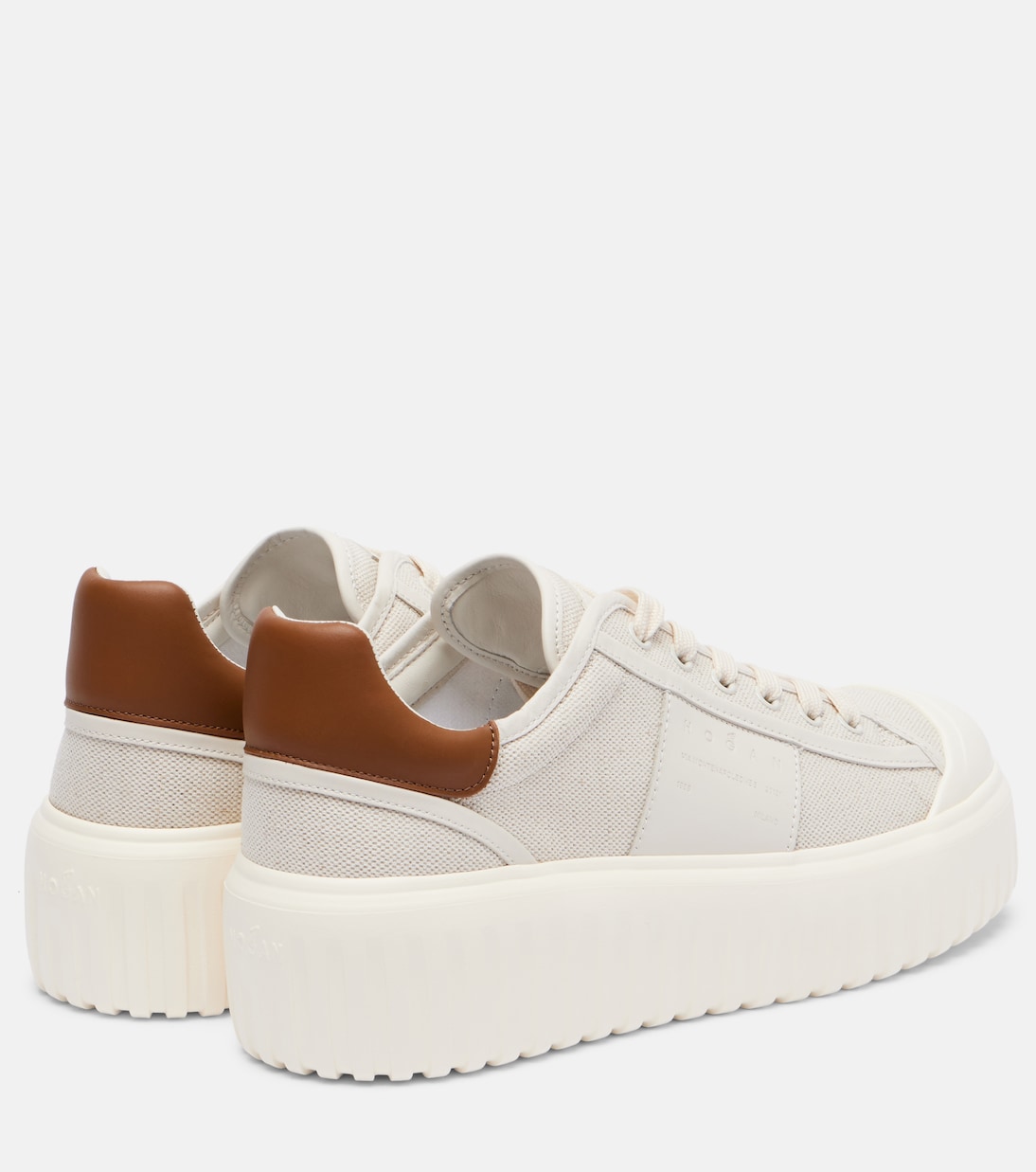 Sneakers H-Stripes aus Canvas und Leder | Hogan