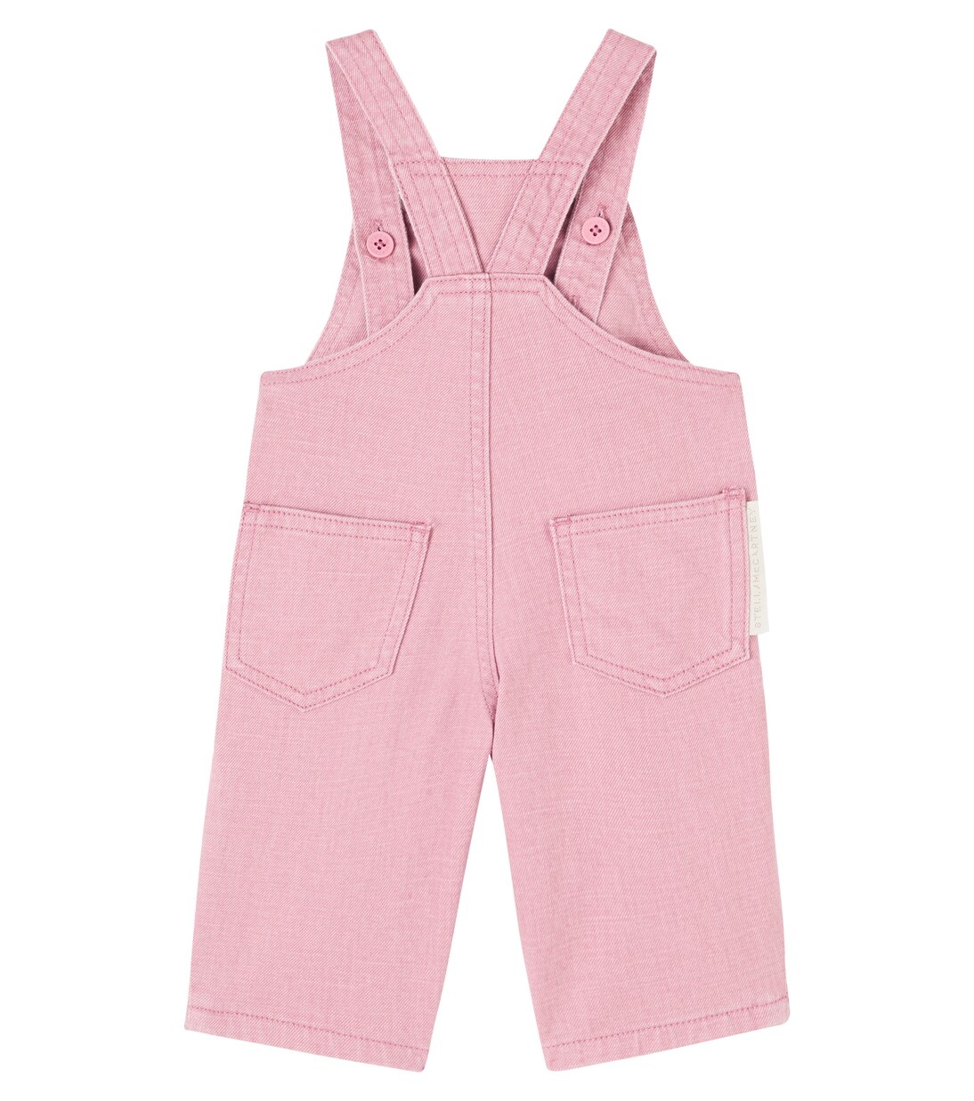 Baby embroidered denim overalls | Stella McCartney Kids