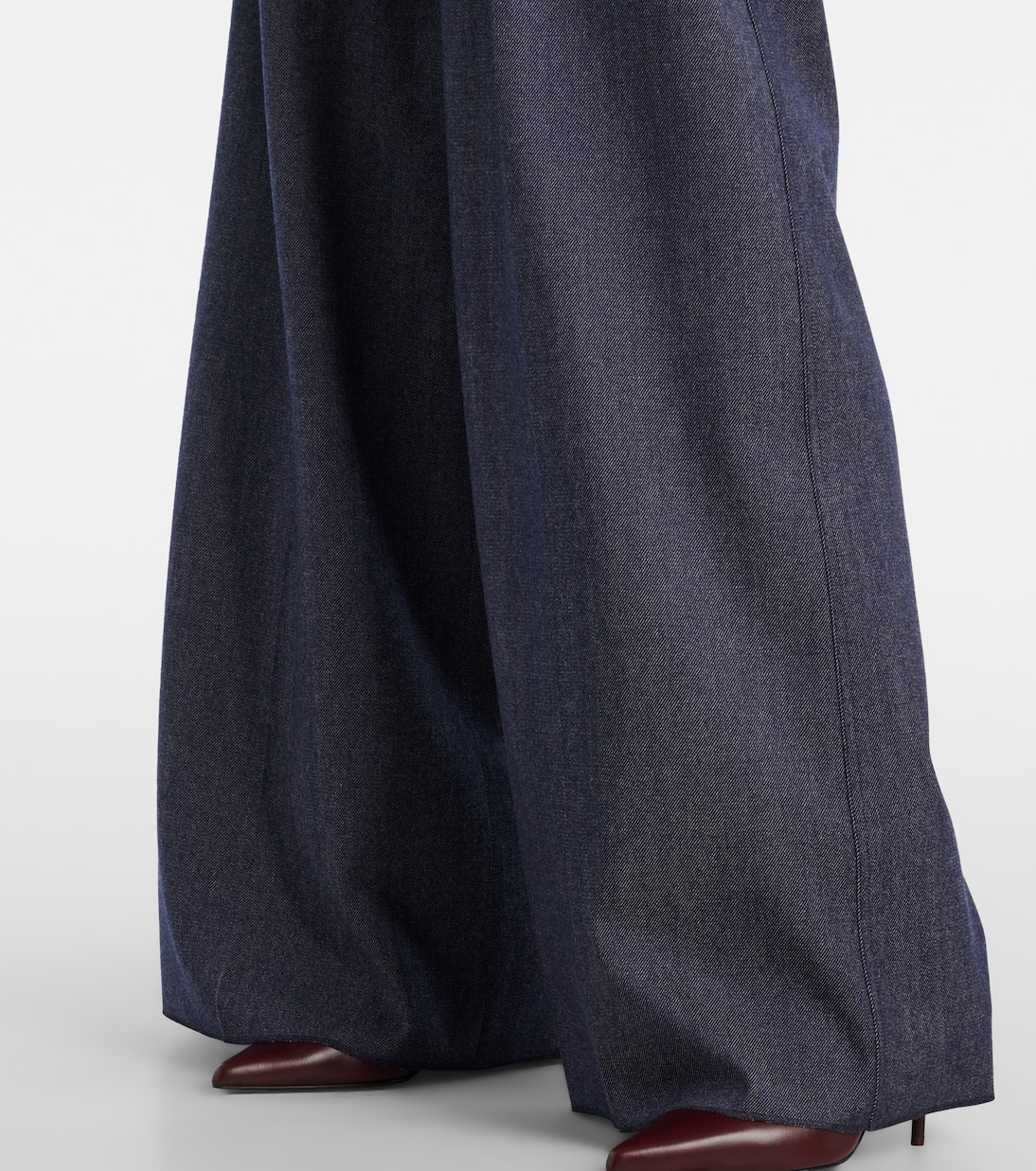 Weite Hose Baden aus Schurwolle | Max Mara