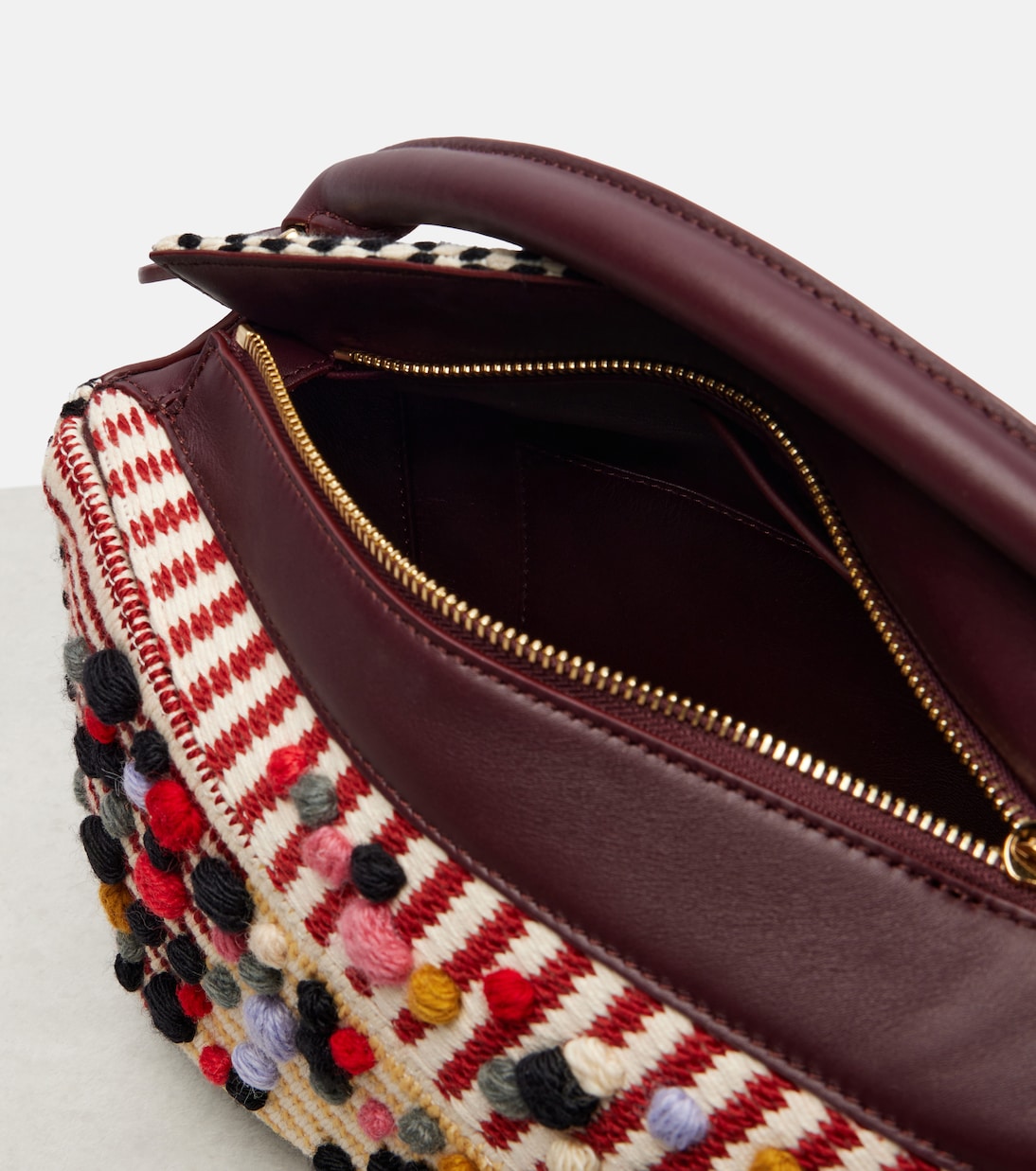 x Albers – Sac Puzzle Small en cuir | Loewe