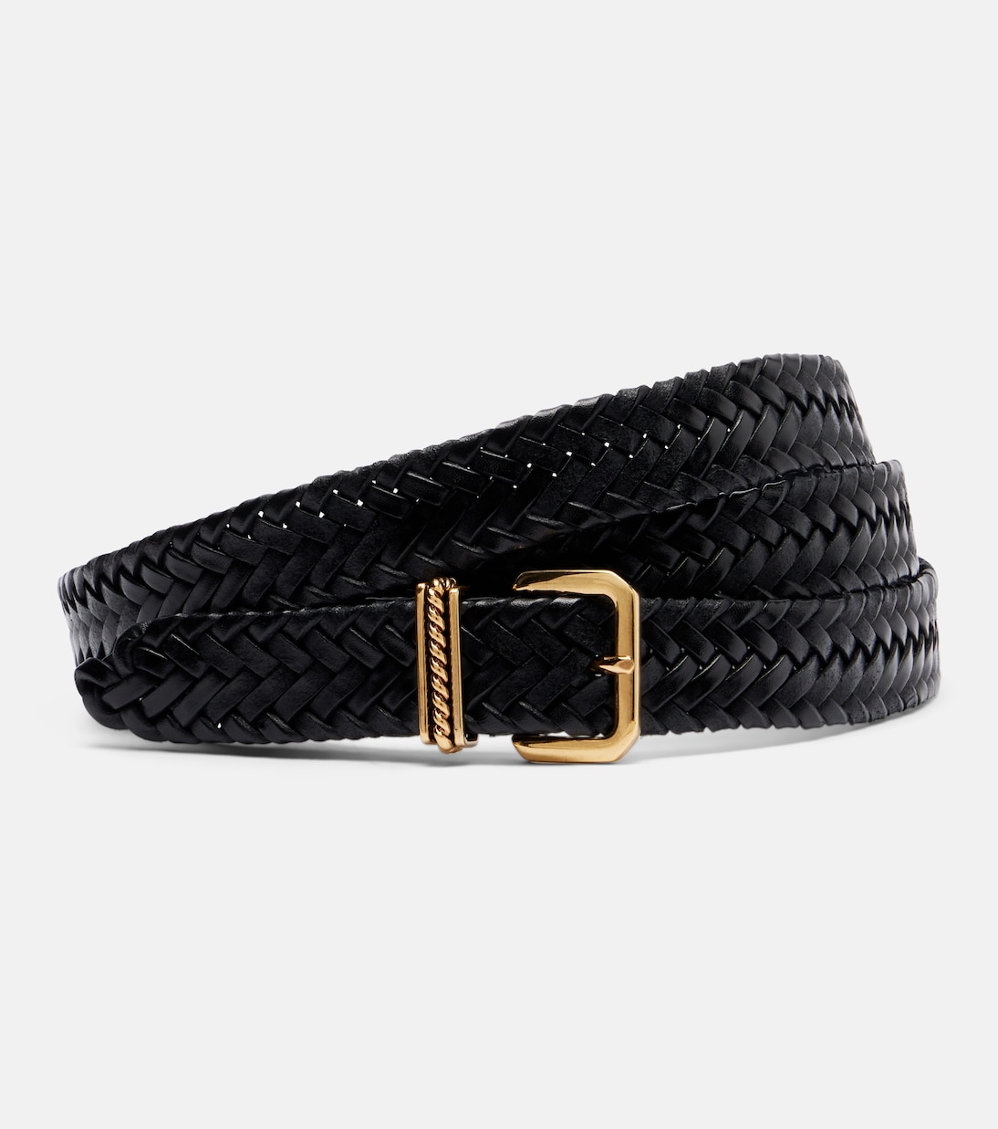 Woven leather belt | Etro