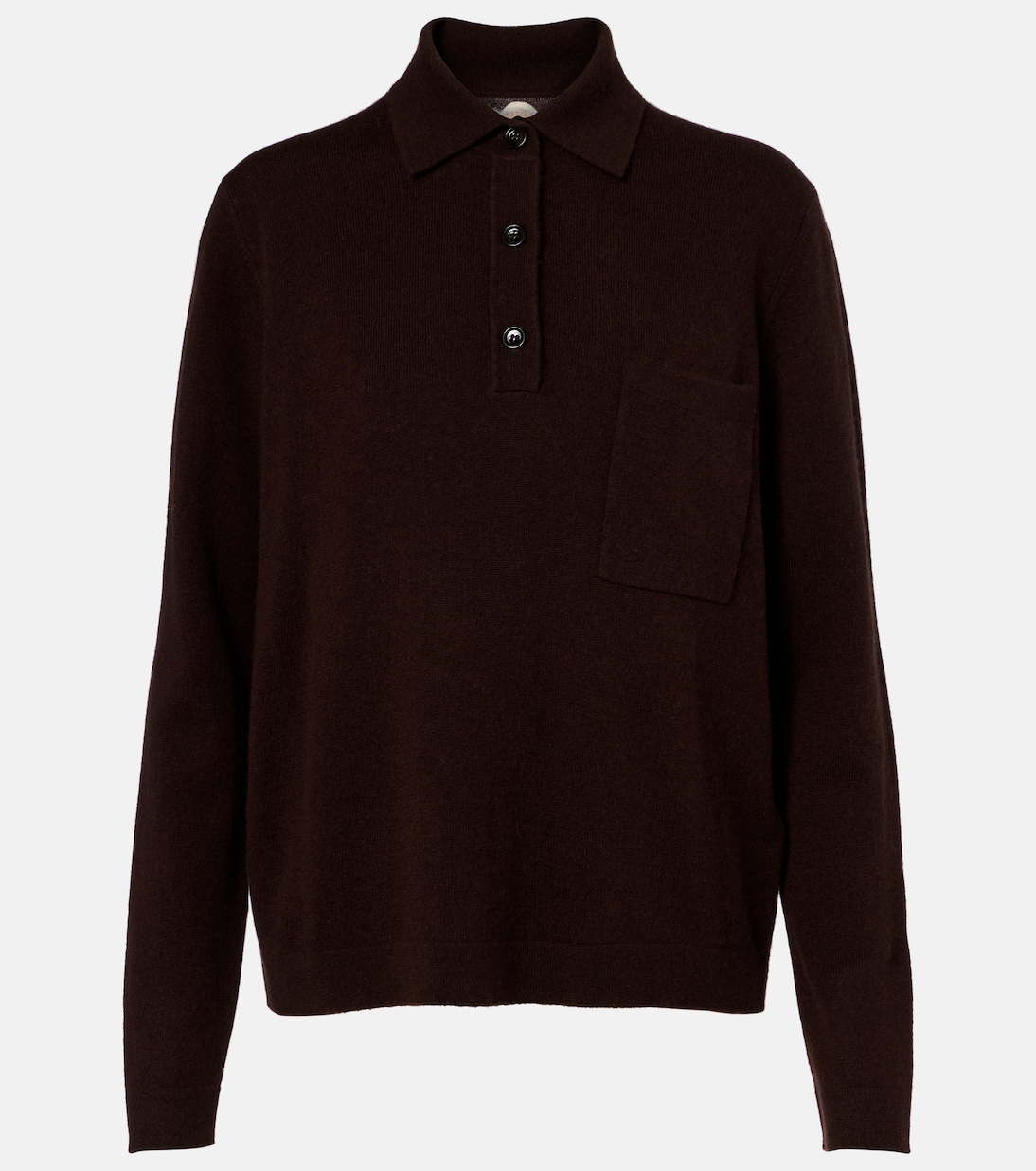 Wool and cashmere polo sweater | Jardin des Orangers