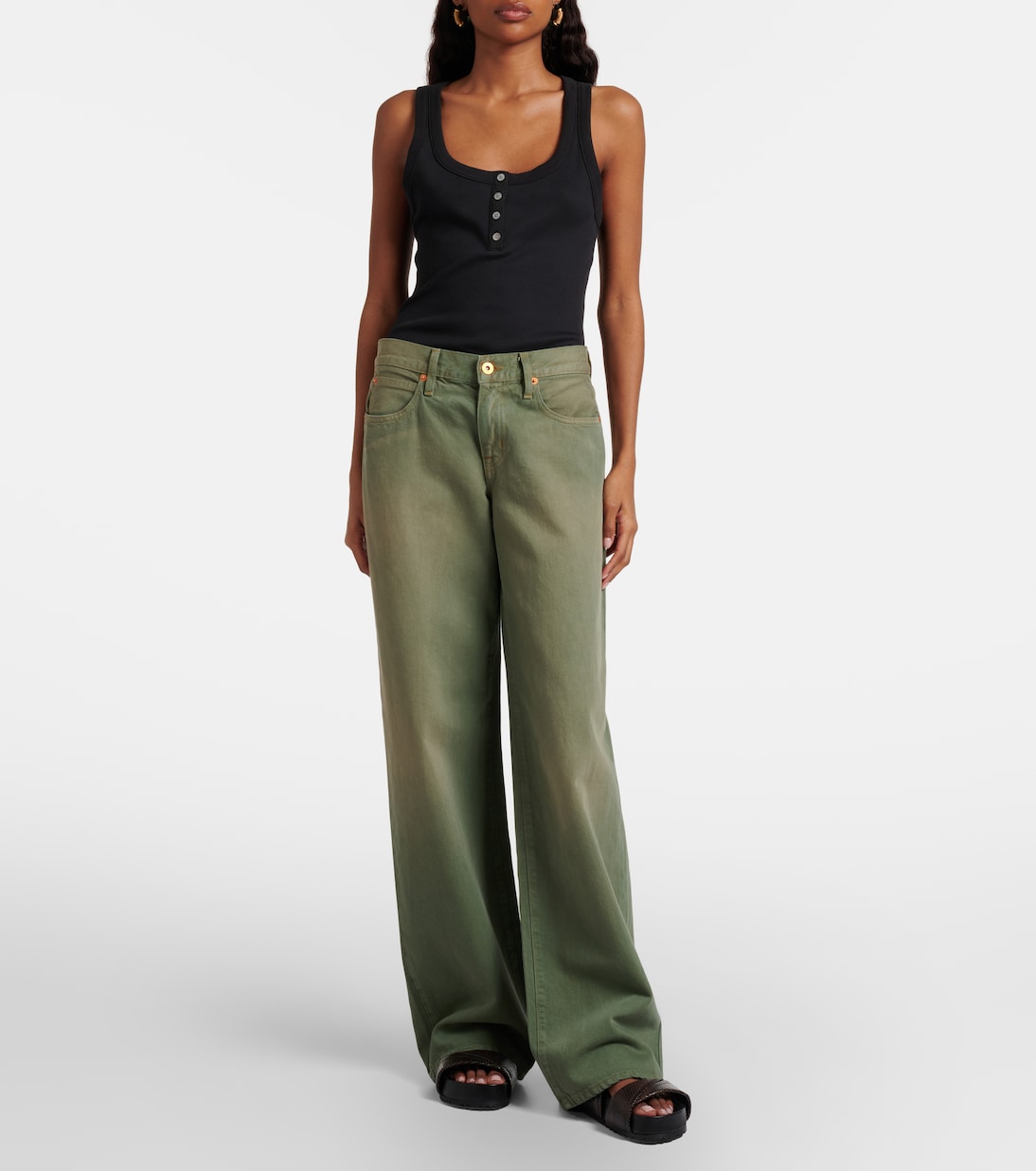 Mica wide-leg jeans | Slvrlake