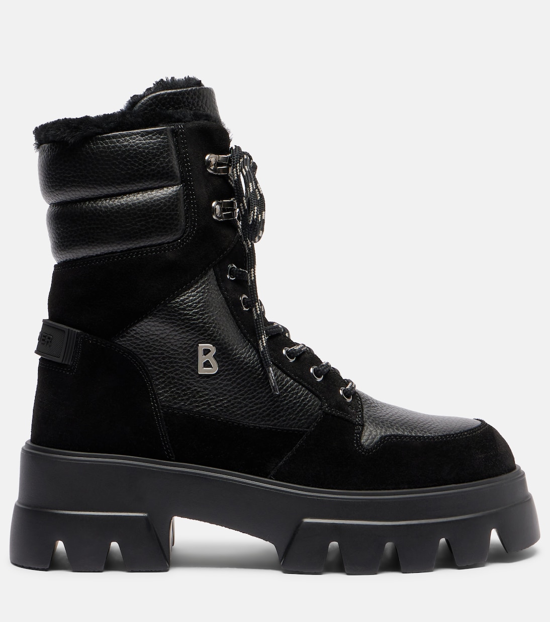 Schnürstiefel Sapporo aus Leder mit Veloursleder | Bogner