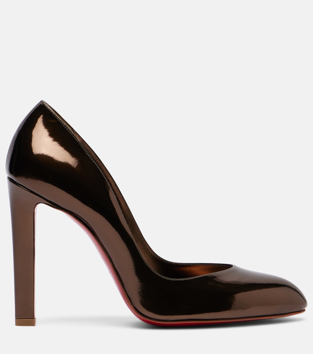 Fannylove 100 metallic leather pumps | Christian Louboutin