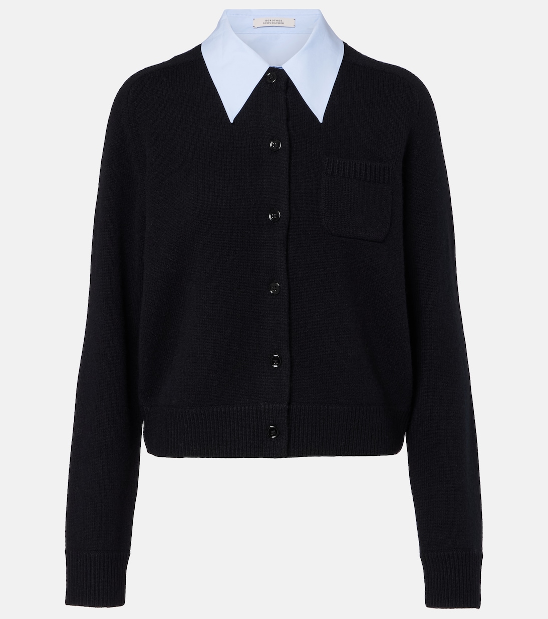 Elegant Statements wool and cashmere cardigan | Dorothee Schumacher