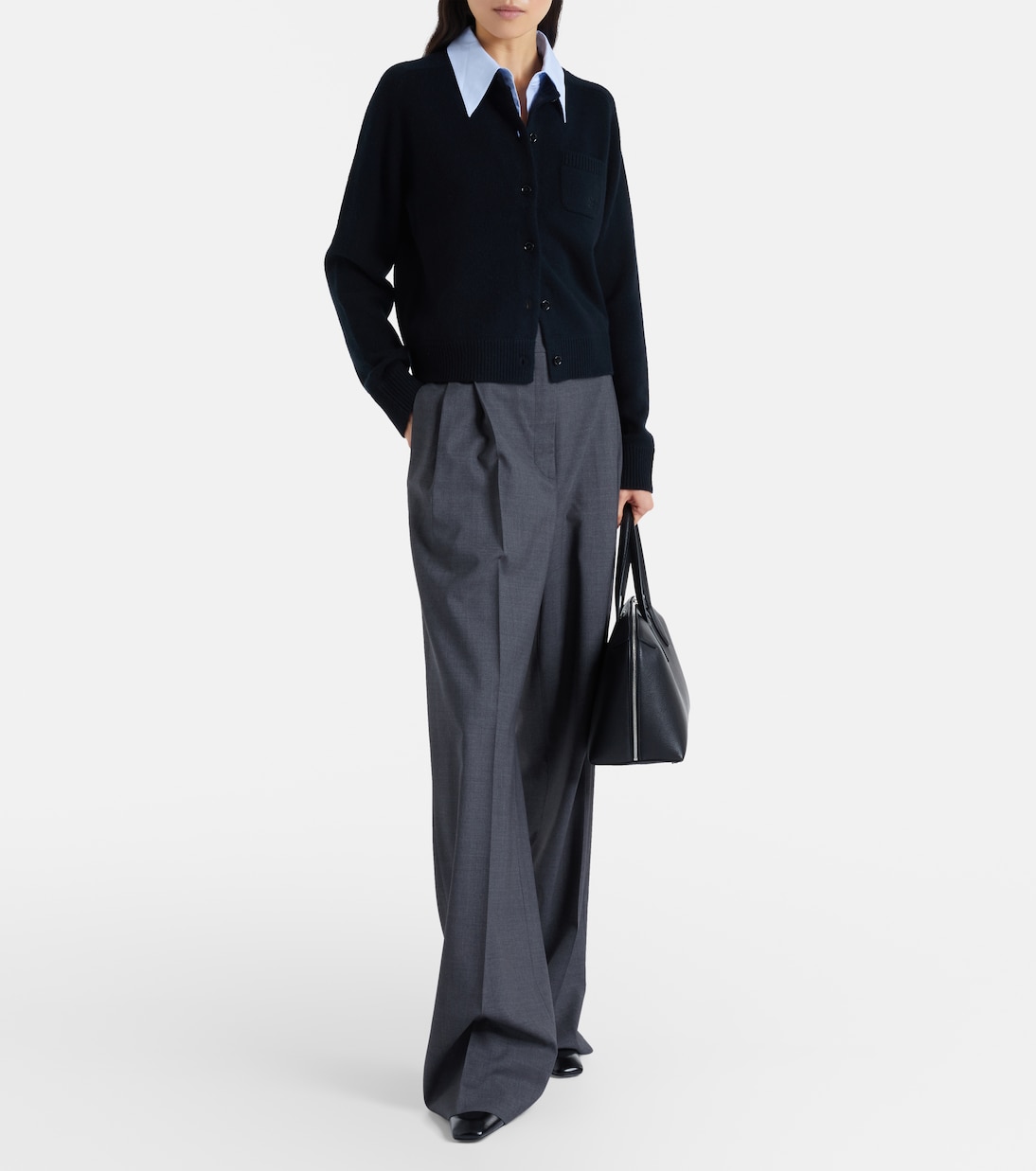 Elegant Statements wool and cashmere cardigan | Dorothee Schumacher