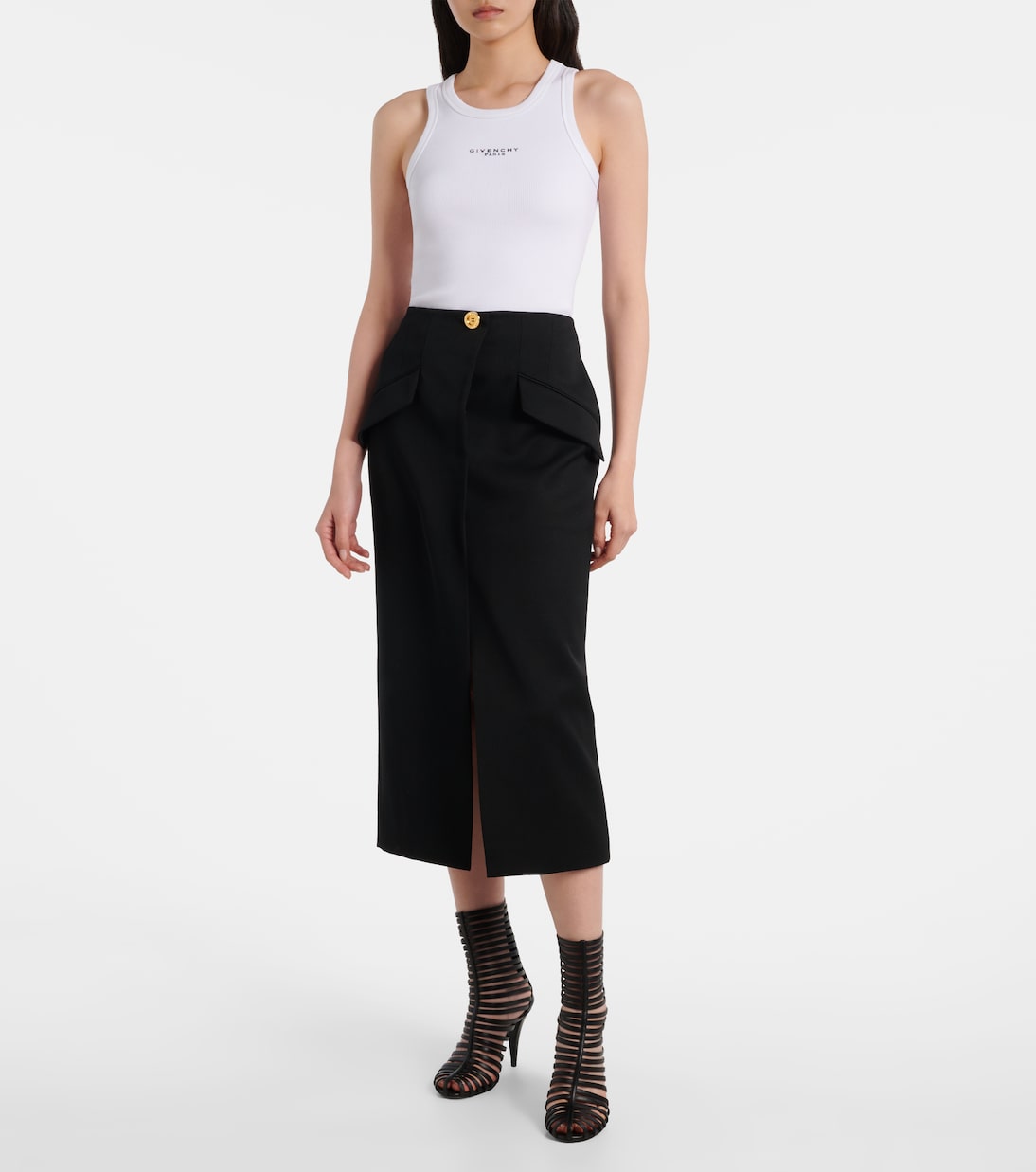 95 leather ankle boots | Givenchy