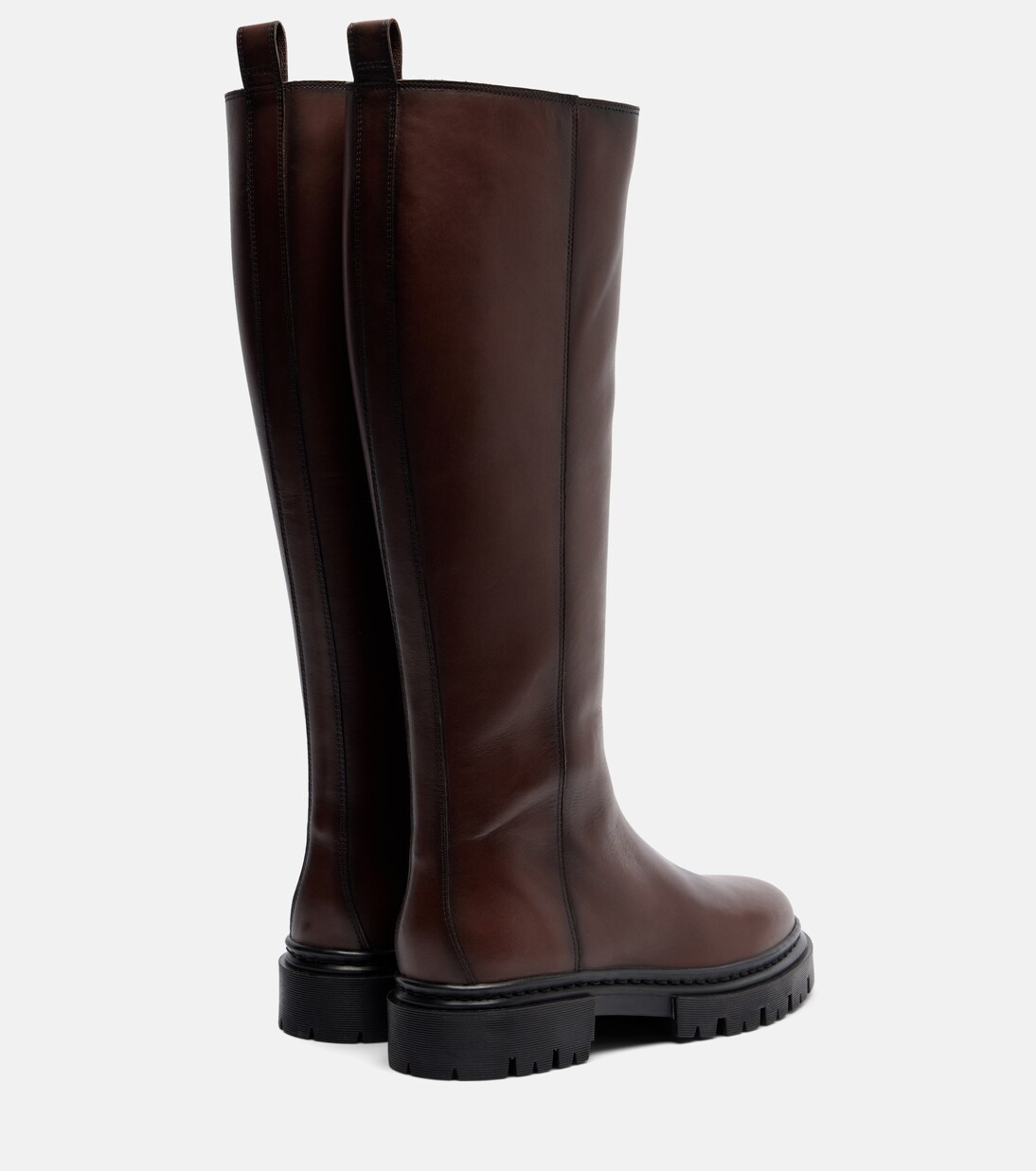 Henry leather knee-high boots | Staud