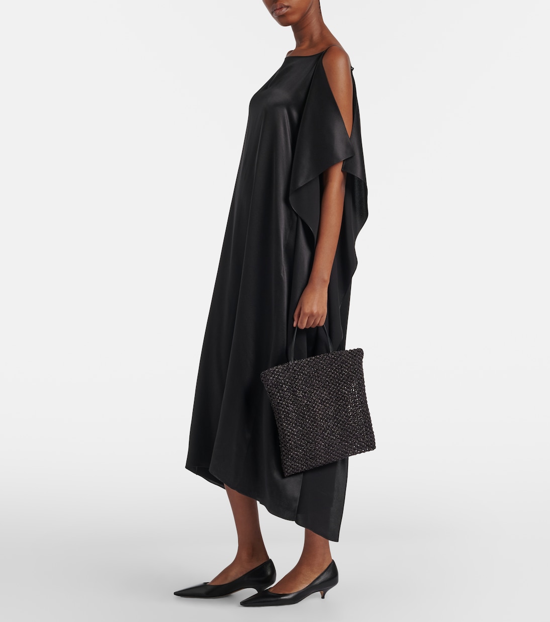 Tote Bag Barn Small aus Raffiabast | The Row