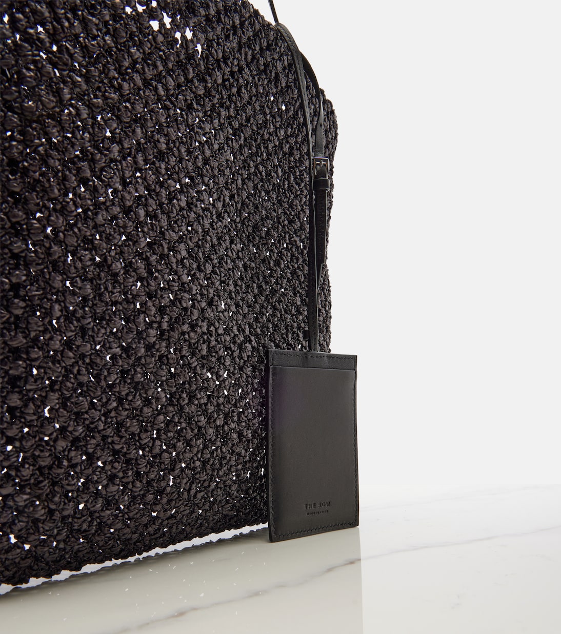 Tote Bag Barn Small aus Raffiabast | The Row