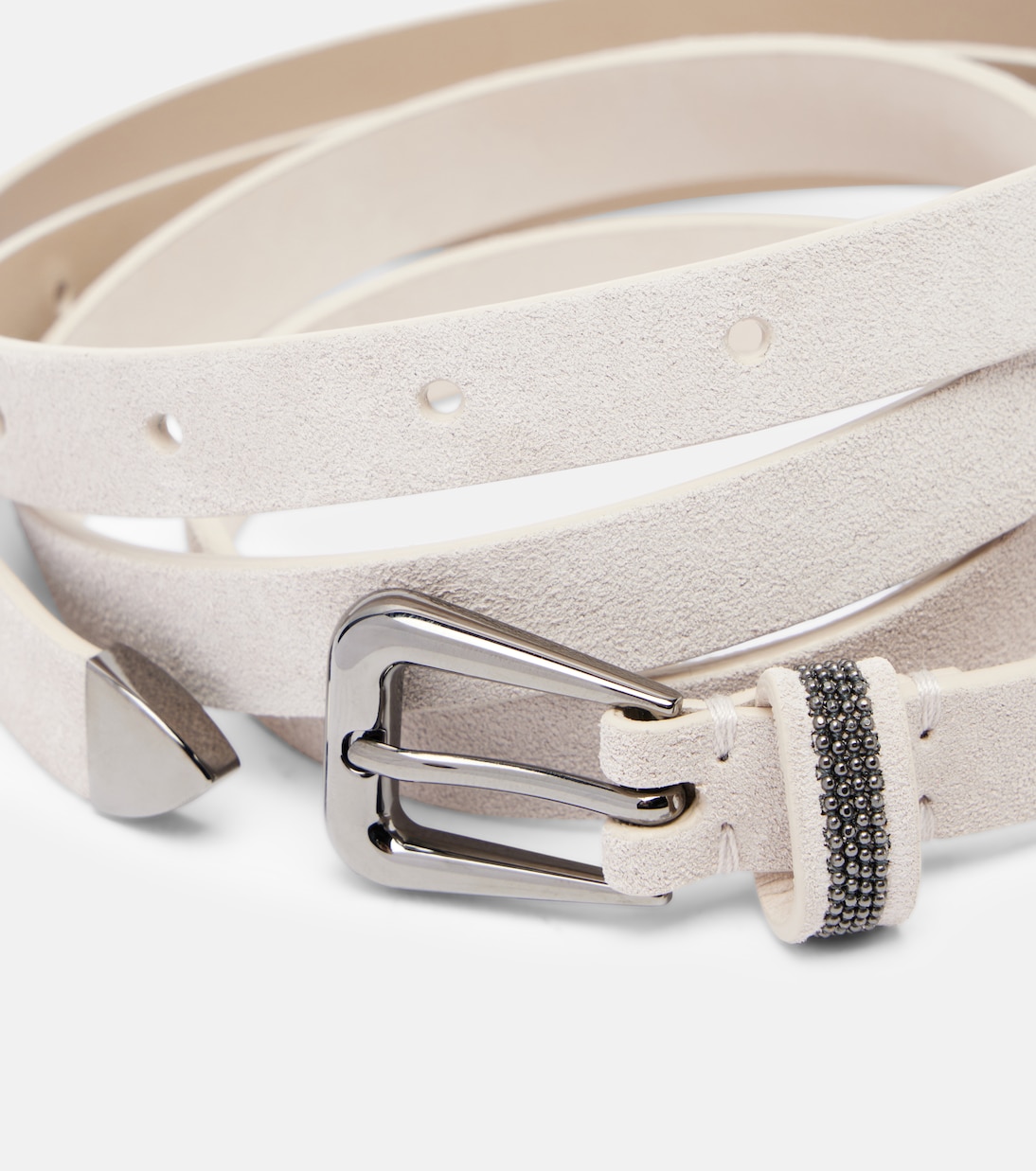Ceinture Monili en daim | Brunello Cucinelli
