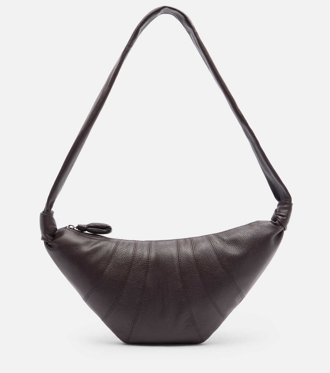 Croissant Medium leather shoulder bag | Lemaire