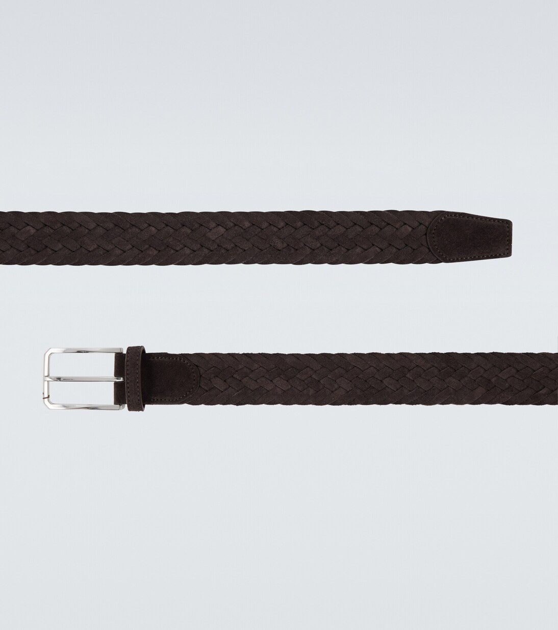 Braided suede belt | Canali