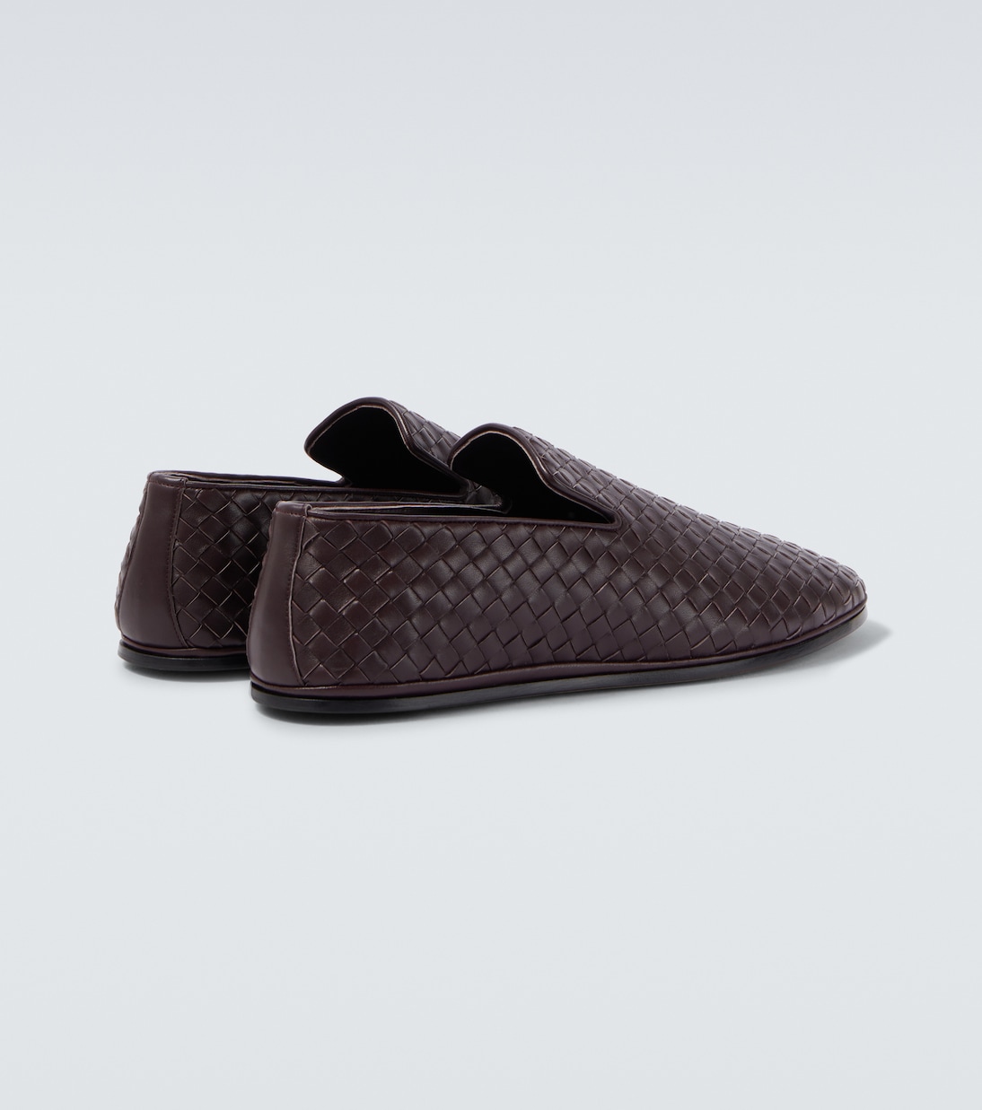 Chaussures slip-on Sunday en cuir Intrecciato | Bottega Veneta
