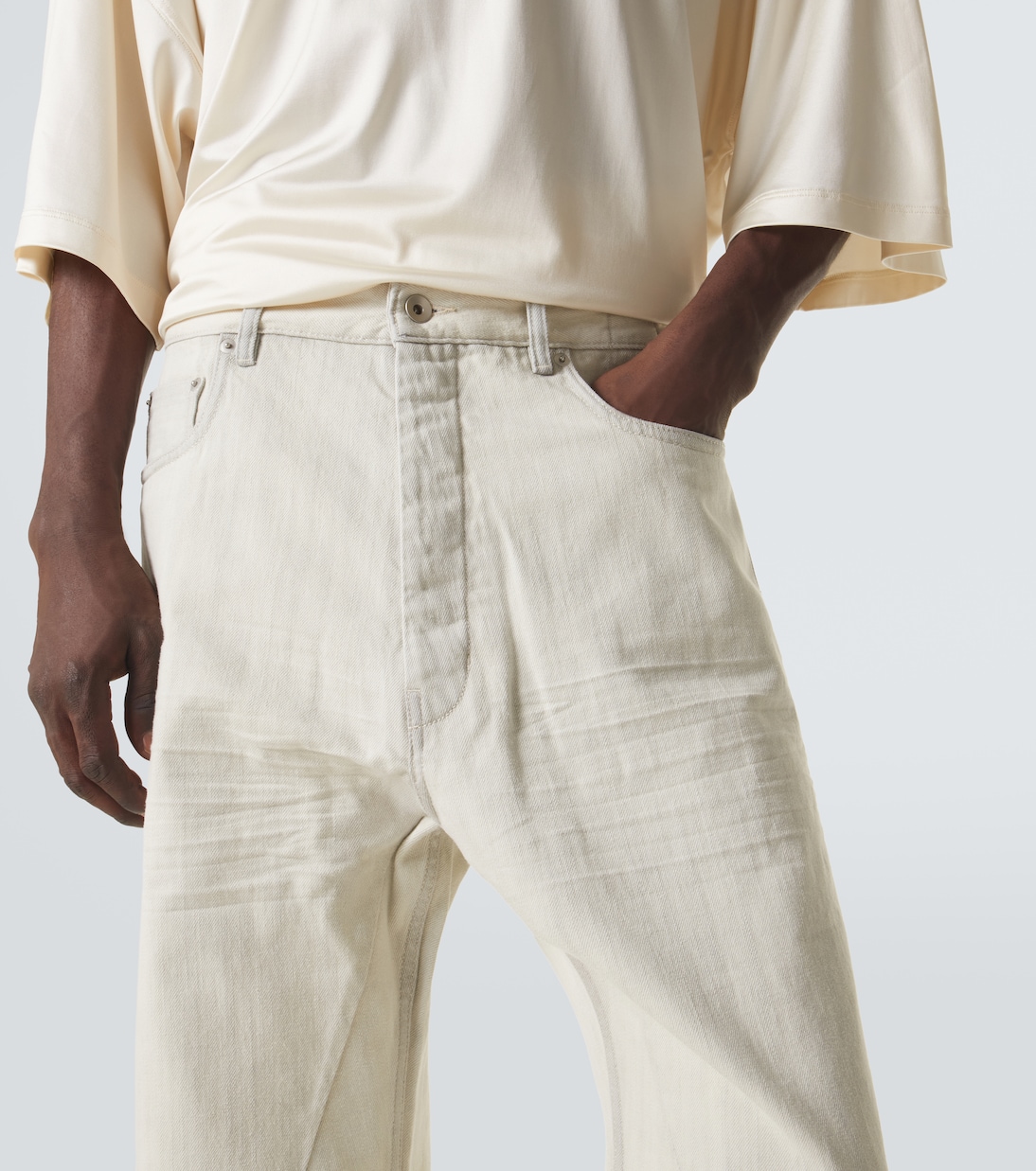 DRKSHDW Wide-Leg Jeans Geth | Rick Owens