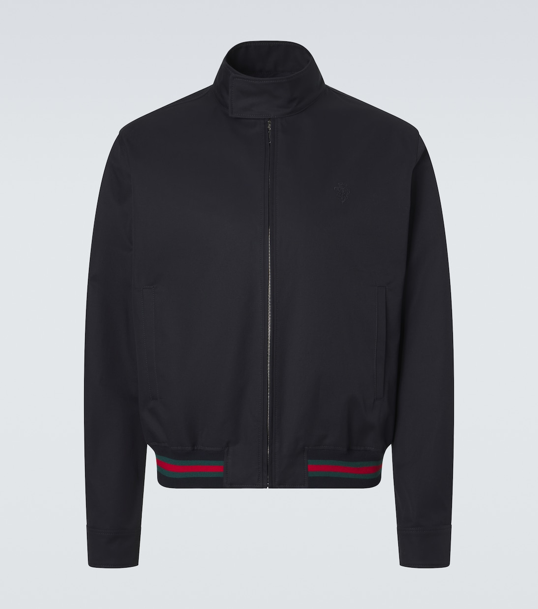 Web Stripe cotton twill jacket | Gucci