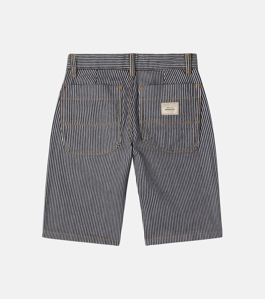 Levon striped denim shorts | Bonpoint