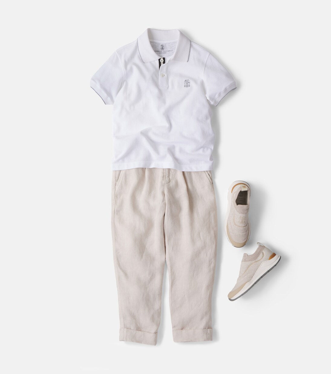 Pantalon en lin | Brunello Cucinelli Kids