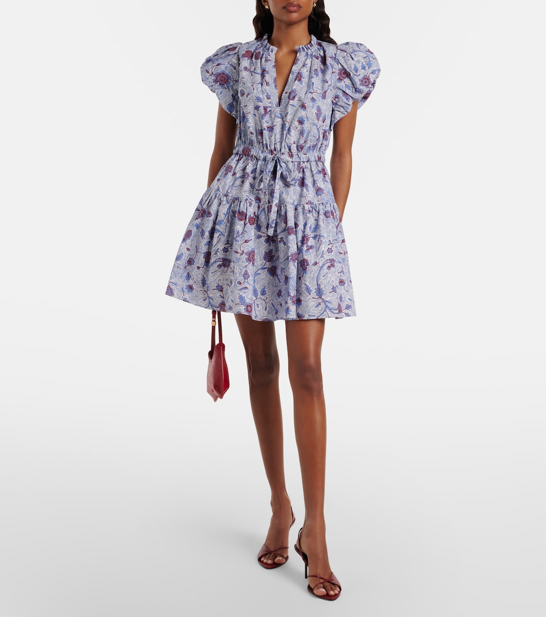 Robe Izel en coton à fleurs | Ulla Johnson