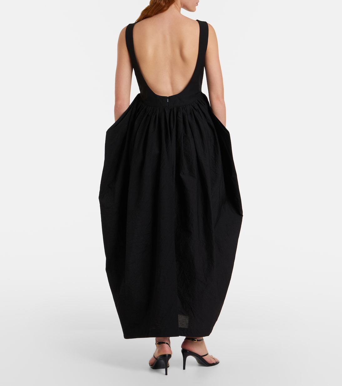 Cotton-blend maxi dress | Róhe