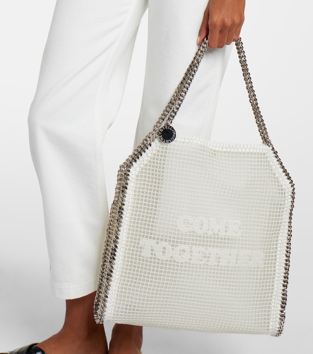 Tote Falabella Medium aus Mesh | Stella McCartney